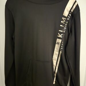 Klim Black Technical Riding Gear Pullover Hoodie